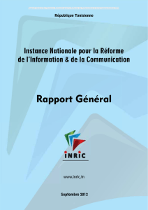 Rapport Général