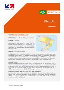 Modèle Fiche pays - Ile de france international