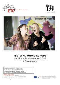 FESTIVAL YOUNG EUROPE du 19 au 24 novembre 2010 à