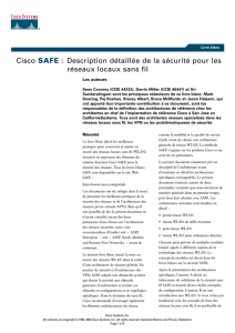 Description détaillée de la sécurité pour les réseaux locaux