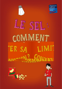 Le Sel : Limiter sa consommation