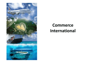 Commerce international cours 2ème année
