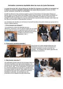 Article Animation CE - Lycée professionnel Sermenaz