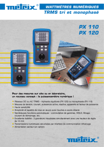PX 120 et PX 110