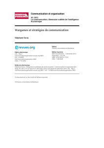PDF 543k - Communication et organisation