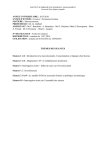 ANNEE UNIVERSITAIRE : 2015/2016 ANNEE D`ETUDES