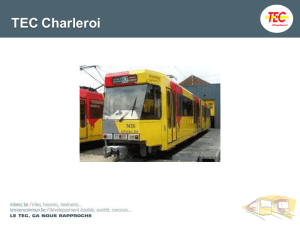 TEC_Presentation des activités du TEC Charleroi et des
