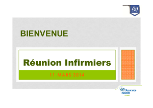 Réunion Infirmiers
