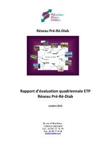 Rapport d`évaluation quadriennale ETP