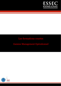 Brochure Management Opérationnel