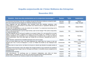 ouvrir le document - Union Wallonne des Entreprises