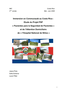 Immersion en Communauté au Costa Rica : Etude du Projet PSP