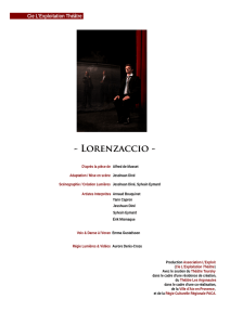 Lorenzaccio - Page d`acceuil de la Compagnie L Exploitation Theatre