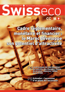 n°3 - Chambre de Commerce Suisse au Maroc