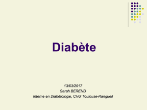 Diabète - Learneos