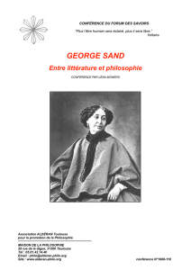 Georges Sand - Association ALDERAN