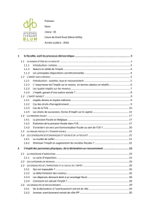 Prénom: Nom: classe: 6E Cours de Droit fiscal (Mme Grillo) Année