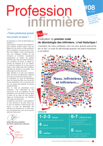 «Notre profession prend son avenir en main ! » Nous, infirmières et