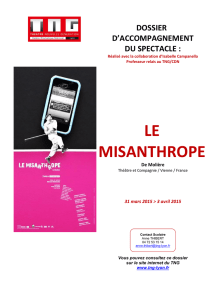 le misanthrope - Theatre