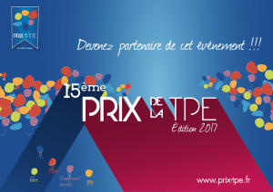 2017 Édition - Prix-tpe