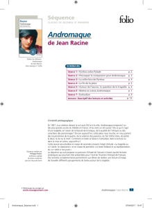 Andromaque - Cercle Gallimard de l`enseignement
