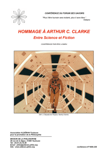 Hommage à Arthur C. Clarke