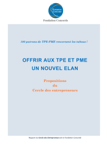 offrir aux tpe et pme un nouvel élan