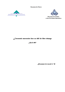 L`économie marocaine face au défi de libre échange