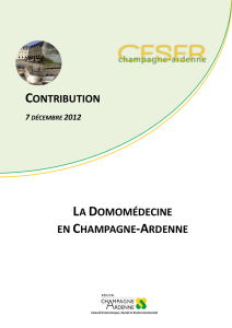 contribution la domomédecine en champagne-ardenne