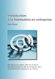 Introduction a la fidelisation en entreprise