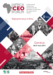 Genève - Africa CEO Forum
