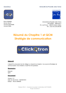 Chapitre 1 - Le Clickotron