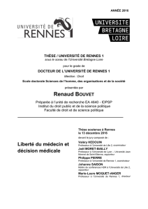 Renaud BOUVET - Université de Rennes 1