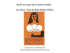 Berlin au cœur de la Guerre froide : Un, Deux, Trois de Billy Wilder