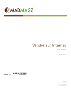 Vendre sur Internet - Marketing Professionnel