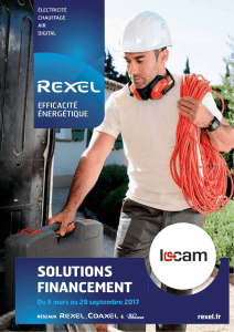 solutions financement - Portail Rexel France