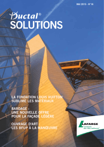 Ductal® Solutions