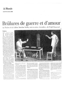 Revue de presse - Théâtre des Quartiers d`Ivry