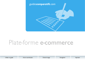 Plate-forme e-commerce