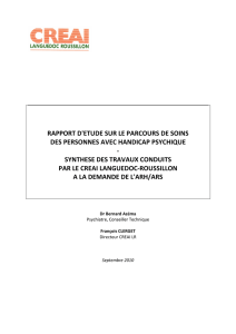 Rapport d`étude CREAI ARS 2010 - Accueil CREAI