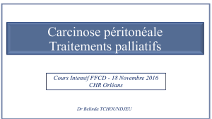 Ascite sur CP