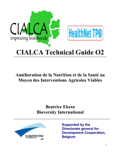 CIALCA Technical Guide O2