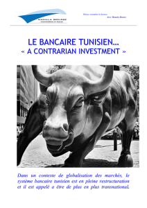 le bancaire tunisien…