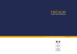 Le rapport au format PDF - Direction générale du Trésor