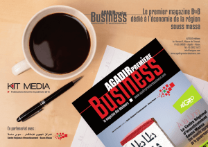 kit media - Agadir Premiere Business
