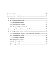 Chapitre septième - docte traduction