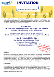Invitation Rencontre SMC