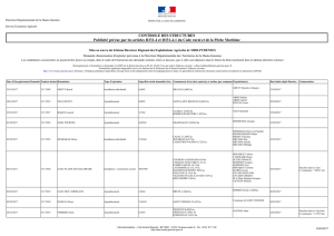 Publicité des demandes d`autorisation d`exploiter déposées en 2017