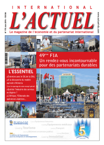 Banque d`Algérie - L`Actuel, le Magazine de l`Economie et du