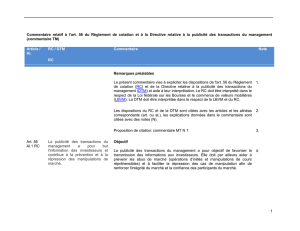 04 mai 2011 Commentaire / Guide Commentaire relatif à l`art. 56 du